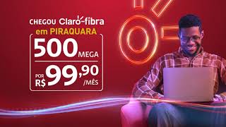 Internet Claro Fibra chegou em Piraquara
