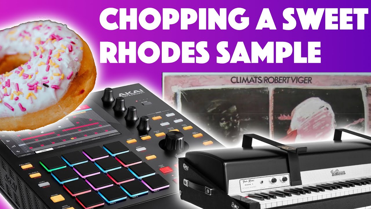 Chopping Rhodes Samples on MPC One (Beat Making Workflow / Tutorial)