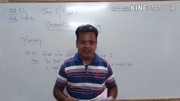 Std.12th |English |Unit 2 |Read 1|part 4|By.Dr.Nilesh Karia