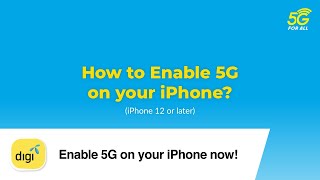 Get onboard the 5G train, iPhone users!