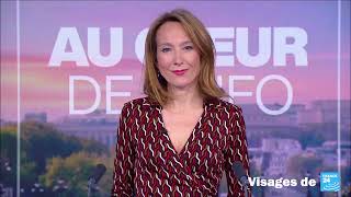 Stéphanie Antoine présente Au Cœur de l'Info le 7 mai 2024 sur France 24