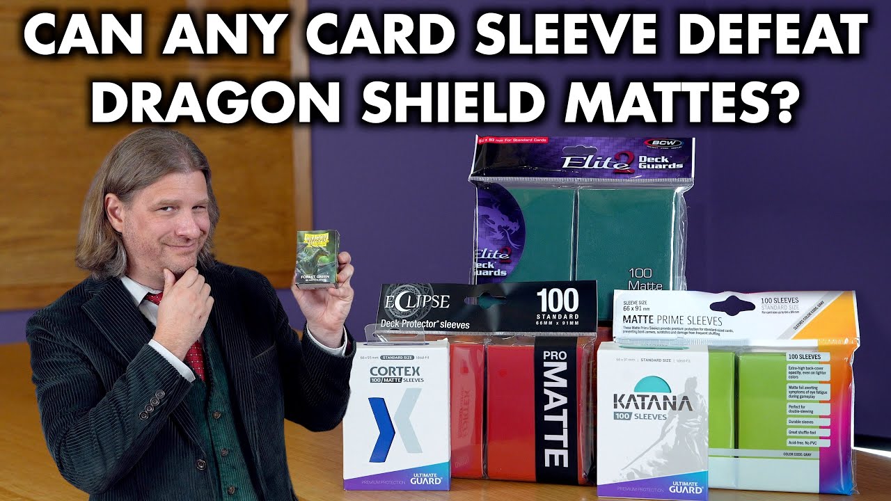 Can Any Card Sleeve Defeat Dragon Shield Mattes?, Magic: The Gathering