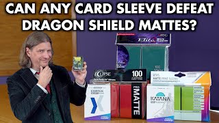 Can Any Card Sleeve Defeat Dragon Shield Mattes? | Magic: The Gathering | Pokemon screenshot 1