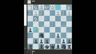 This Caro-Kann Trap Ends in INSANE Pawn Promotion 🤯♟️ #chess #chessshorts #chessgame