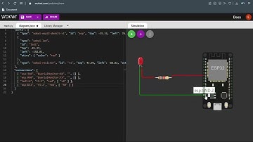Programming esp32 with micropython in an online simulator