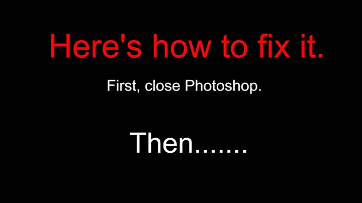Restore Lost Photoshop Plugins After Updates - Mac Computers