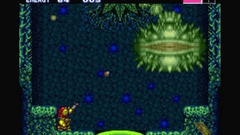 Super Metroid 100% Walkthrough - Part 4 - Vs. Spore Spawn - Super Missiles - Charge Beam - Spazer