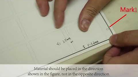 Toyocut Label Cutter Tutorial- How to Adjust Offset Value