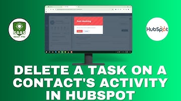 How to Delete a Task on a Contact