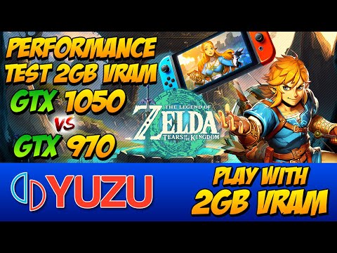 Play The legend of Zelda: Tears of Kingdom With 2GB VRAM - Comparison 2GB vs 4 GB VRAM