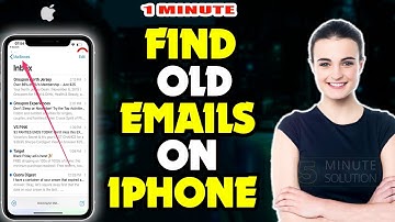 How to find old emails on iphone or iPad 2025