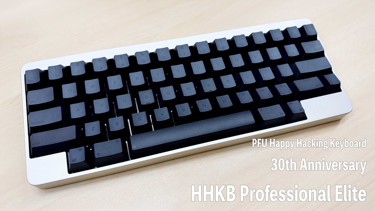 Tampilan detail PFU HHKB Professional Elite Edisi 30 Tahun