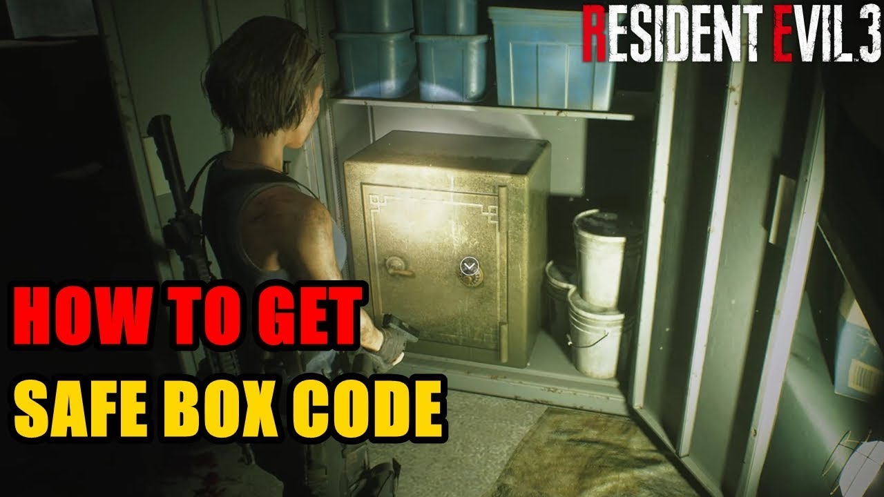 resident evil 2 remake safe combinations