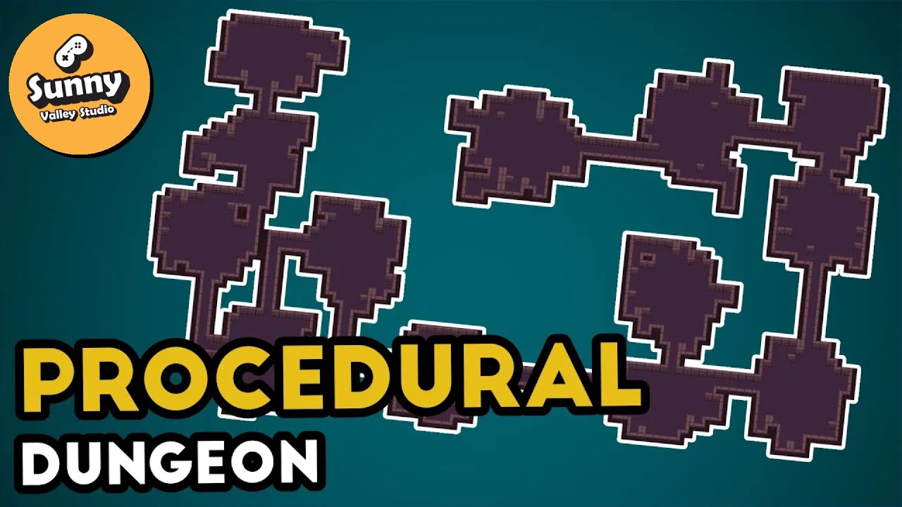 Unity Procedural Generation of a 2D Dungeon Introduction - YouTube