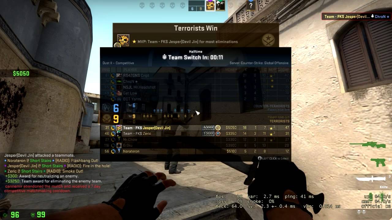 CS:GO Competitive Match 1 - YouTube