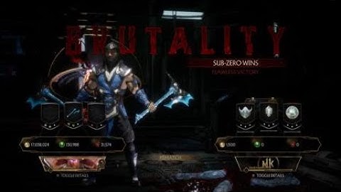 Mortal Kombat  SubZero New Brutality - Frost Bite
