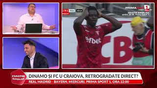 Fanatik Superliga. Dinamo şi FC U Craiova pică direct? Reacţii şi comentarii