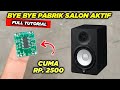 3 menit langsung bisa  cara pasang modul amplifier pam8403 ke speaker pasif