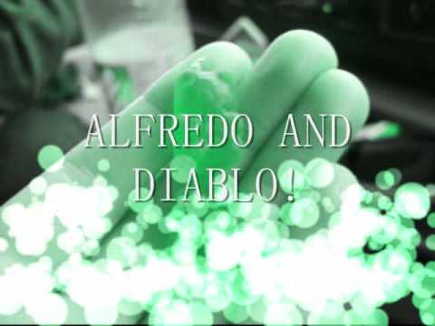 Alfredo and diablo. Our cheer van gummi bears. They died shortly after... I think allyson ate them oO;