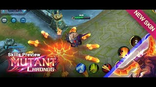 Skills Preview -  Chronus Mutant(Season 6 Skin reward)