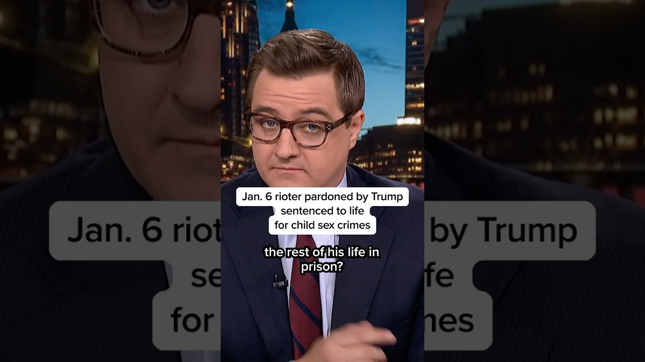 ⁣Jan. 6 rioter pardoned by Trump sentenced to life for child sex crimes