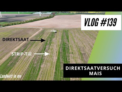 Vlog #139 Funktioniert Direktsaat mit der EDX? Sortenversuch Mais anlegen