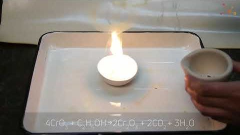 Oxidation of Ethanol by Chromium Trioxide
