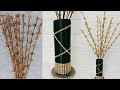 Easy to make Flowers from Rice Bead and Vases || DIY Pearl (Bunga dari manik beras)