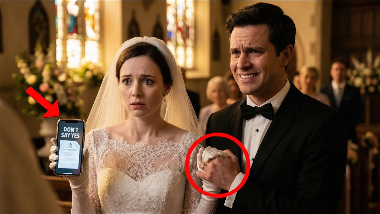 The Bride Got a Text During Her Vows—And Her Face Went Cold