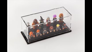 Minifigure Display Cases - 12-Figure Case Assembly