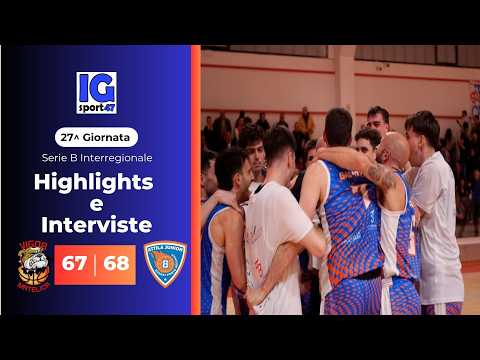Video Halley Matelica-SiConTe Attila Basket 67-68 | Highlights e Interviste (Serie B Interregionale)