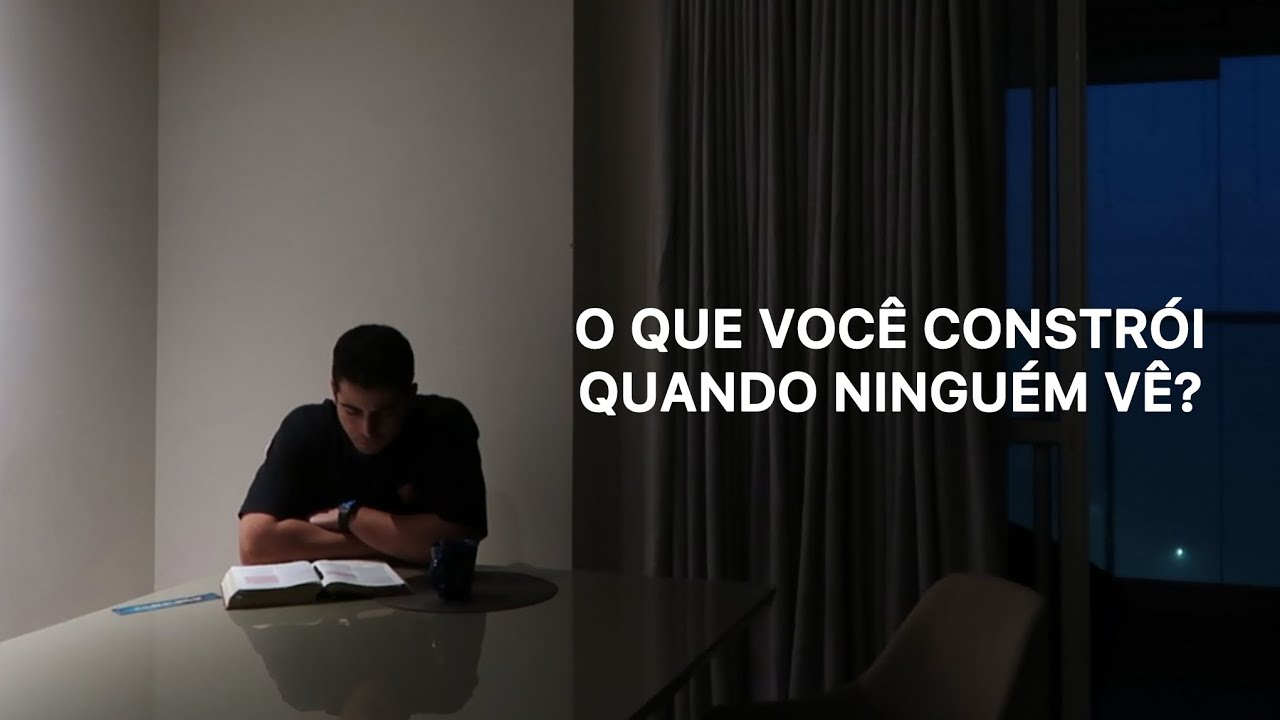 A arte de construir a própria vida.