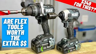 Power For Days!!  ||  Flex Hammer Drill and Impact Driver