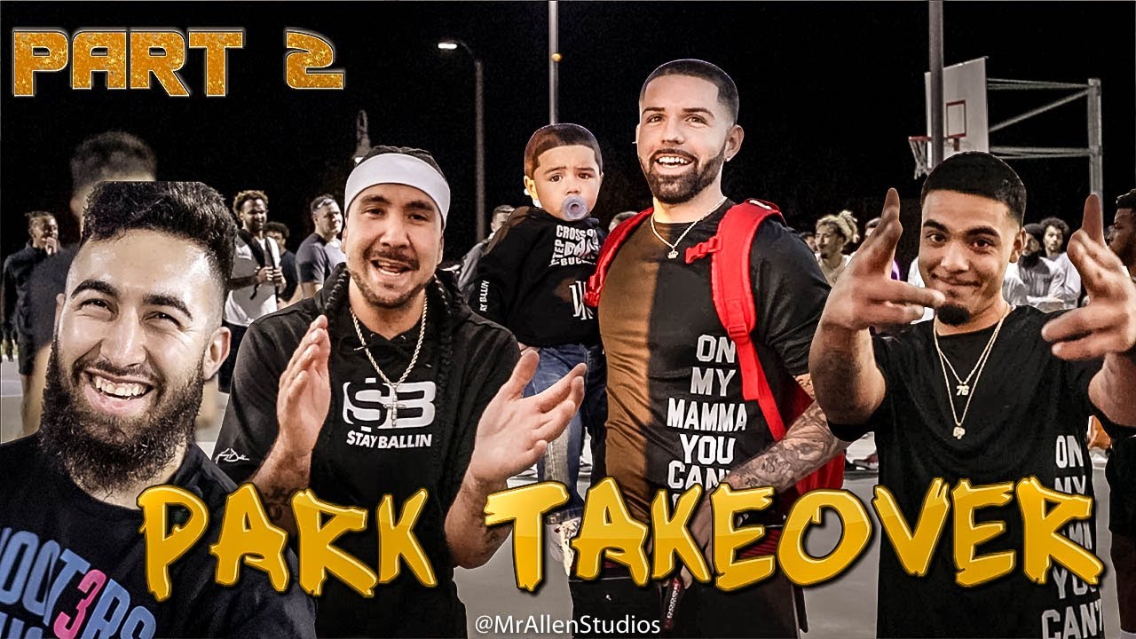 Epic Park Takeover Pt.2! 5v5 Basketball At The Park!