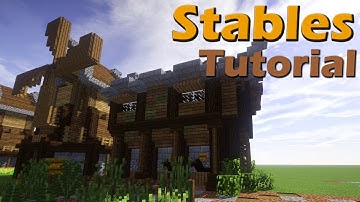 Medieval Stables Tutorial :: Minecraft 1.12.1