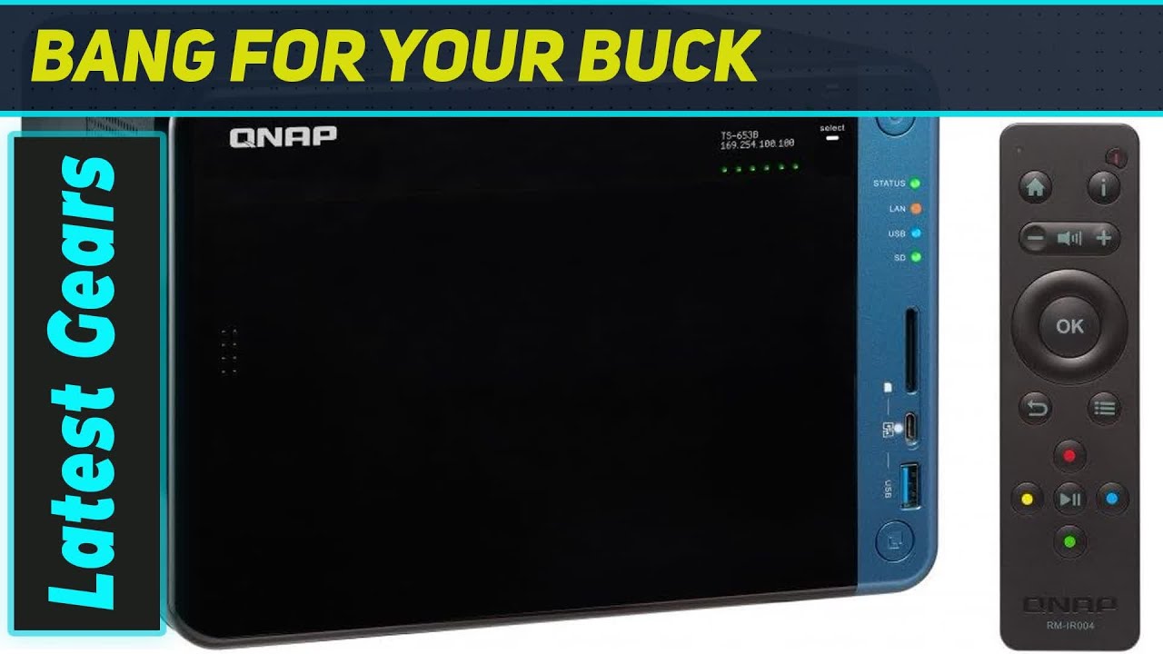 QNAP TS-653B: The Ultimate 6-Bay NAS Powerhouse - YouTube