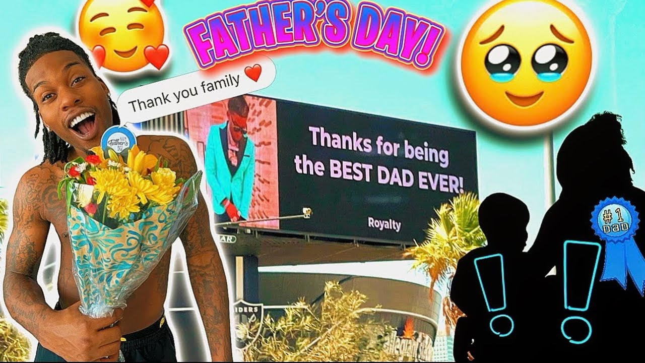 I DIDN'T EXPECT THIS SURPRISE FOR FATHER'S DAY! - YouTube