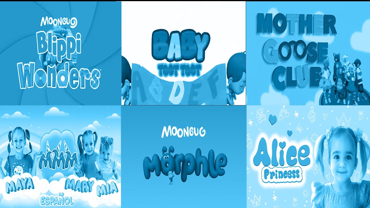 (grand compilation)Logo Effects | Blippi Wonders, Baby Toot Toot, Alice Princess, Maya Mary Mia