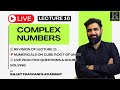 LIVE 🔴 | Class 11 Maths – Complex Numbers (Part 16) | Numericals on Cube Root of Unity | RTA