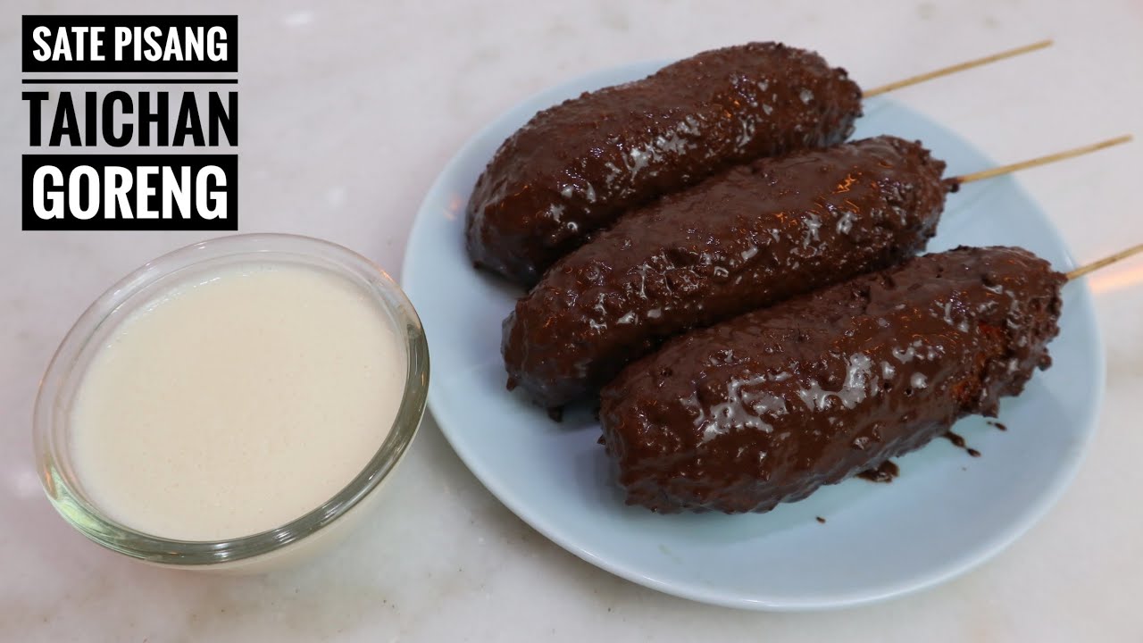 RESEP SATE PISANG ALA TAICHAN GORENG YouTube
