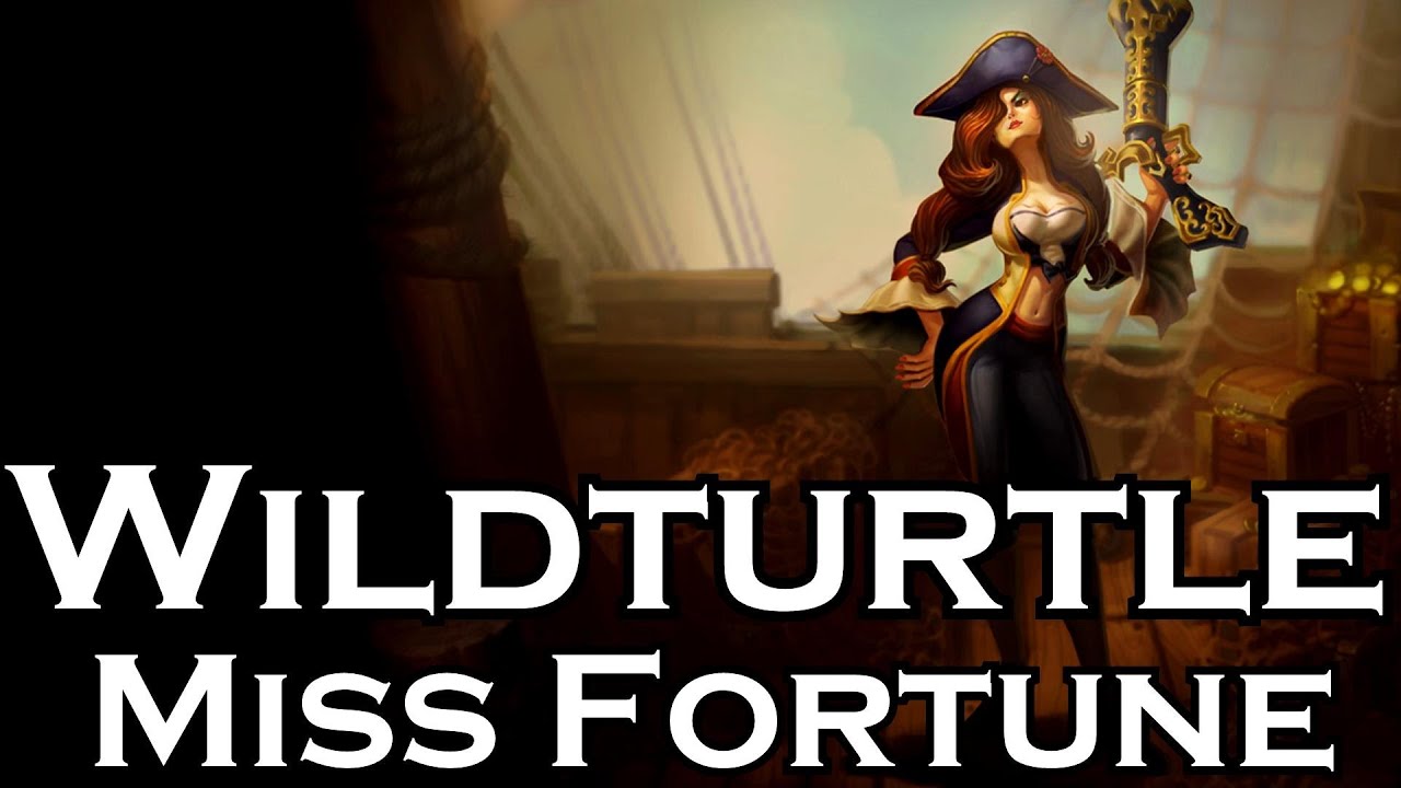 Wildturtle plays Miss Fortune - Full Game - Patch 5.22