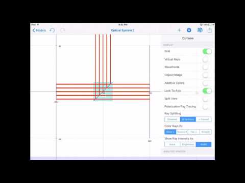 Modeling Beam Splitters with RayLab
