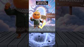 pilih surga atau neraka, para anomali ilustrasi #shortvideo #kartunislam #anomali