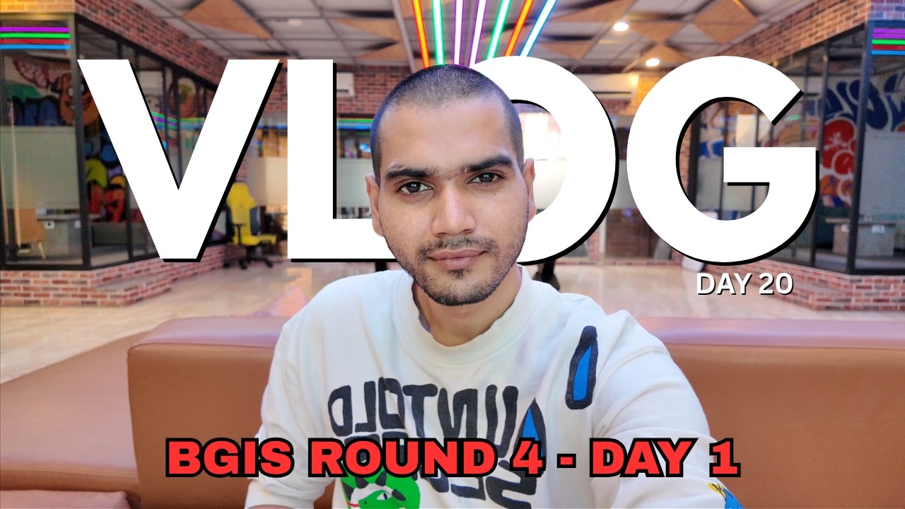 QUALIFIED FOR QUARTER FINALS IN 2 MATCHES  - BGIS ROUND 4 - VLOG 20