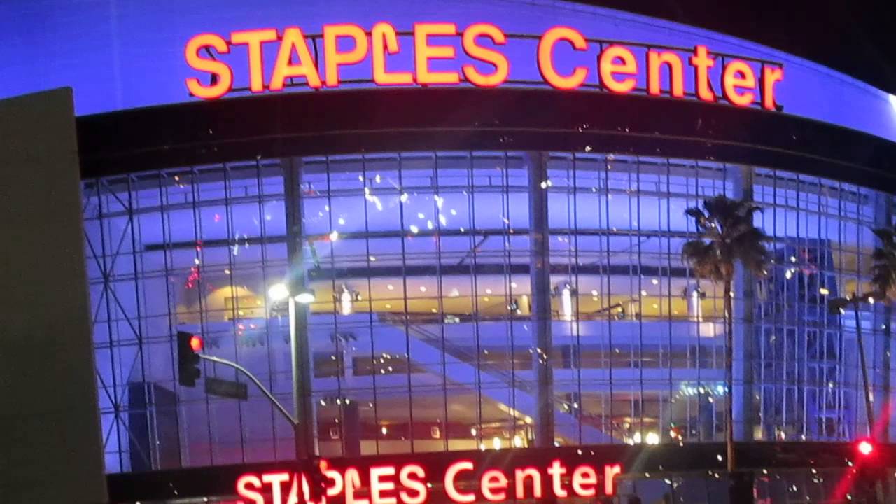 Staples Center L.A YouTube