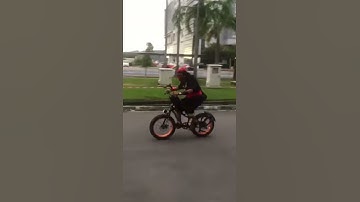 PRN Ke 16 Sabah... Ayahanda Melawat Kawasan Berkayuh Basikal...
