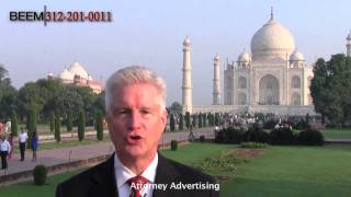 Greetings from the Taj Mahal - Chicago Patent Attorney Rich Beem by beemlaw 1,366 views 12 years ago 1 minute, 8 seconds