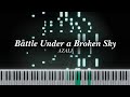 BATTLE UNDER A BROKEN SKY AZALI Piano Tutorial Visualizer