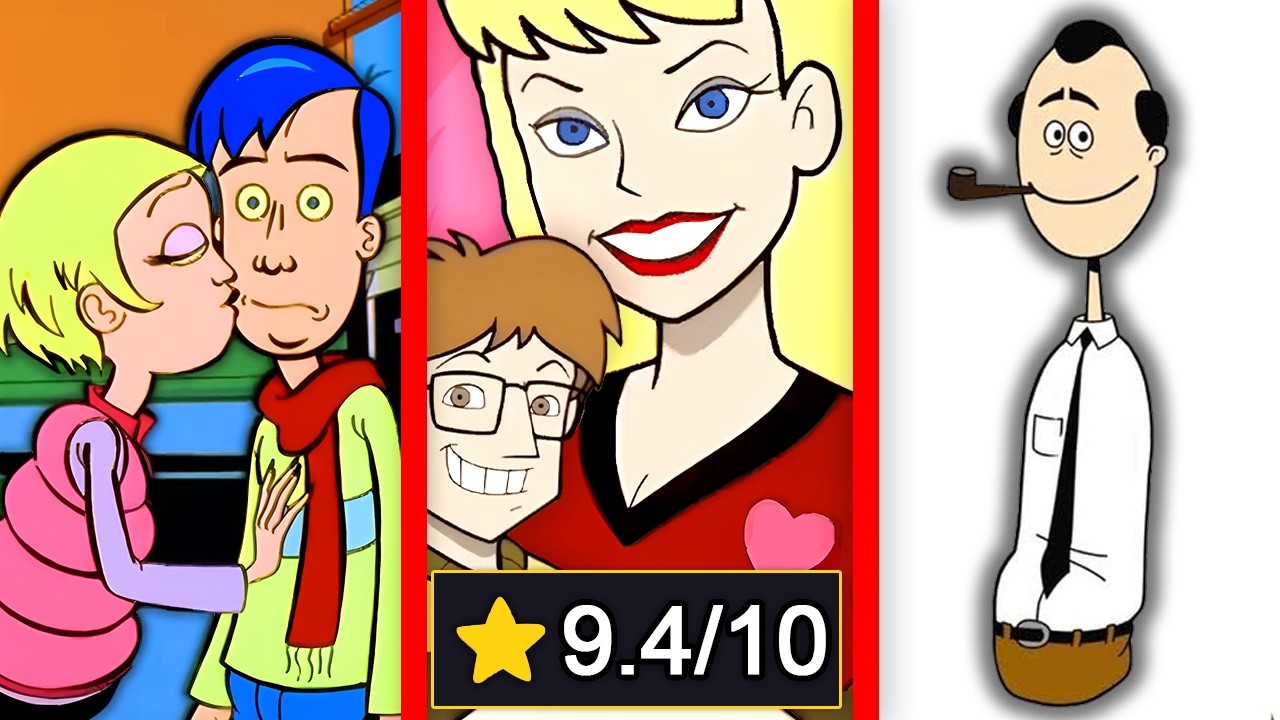we watched CANCELLED Adult cartoons again... they're hilarious.