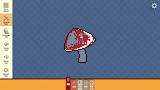 Pixel Cross Stitch: Color By Number | Mushroom Miniature